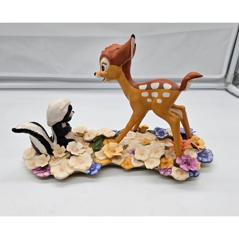Disney WDCC Bambi 50th Anniversary Figurine Flower Limited Edition 4135/10000